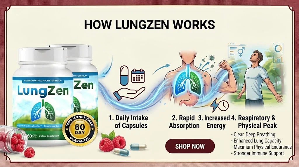 LungZen how it works infographic
